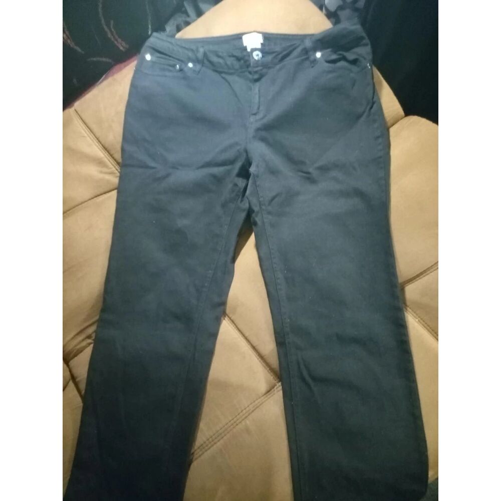 Monroe Black Stretch Womens Jeans size 16....jeans)